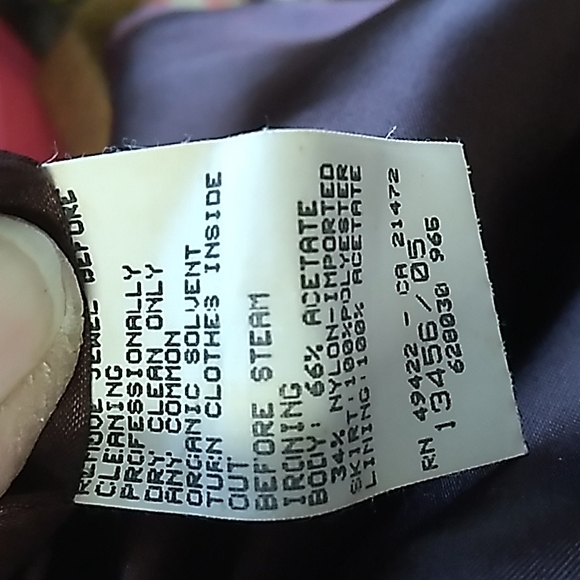 "Perfect Classic" BROWN SCOTT McCLINTOCK GOWN SZ 16 VELVETY AND SATIN LOOK... - Picture 13 of 13